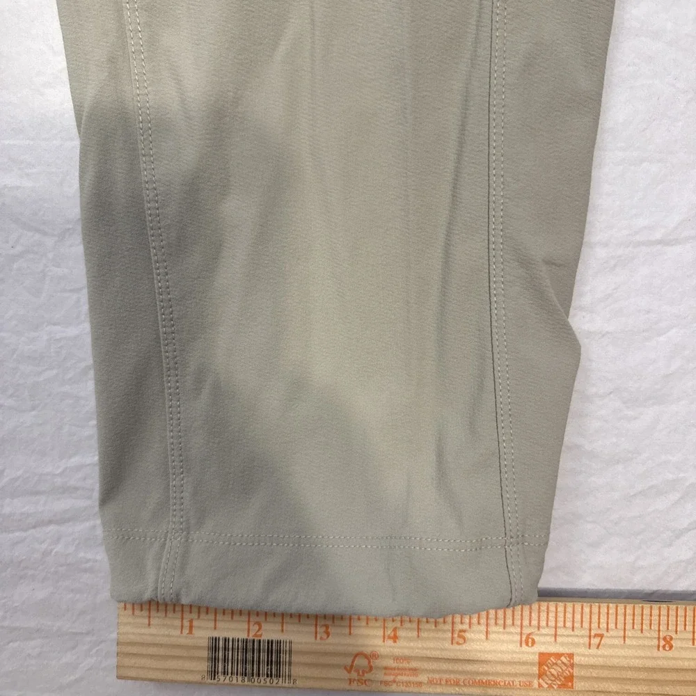 North Face Joggers Men M BEIGE PERFORMANCE JOGGER  Drawstring Casual Hiking